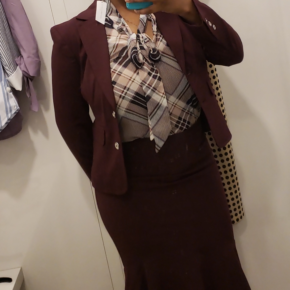 Mermaid Skirt Suit